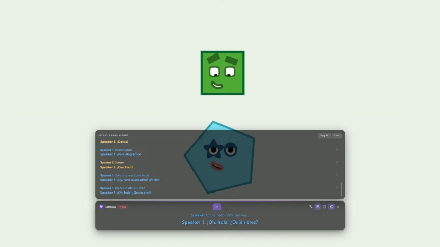 Tablingo demo 8